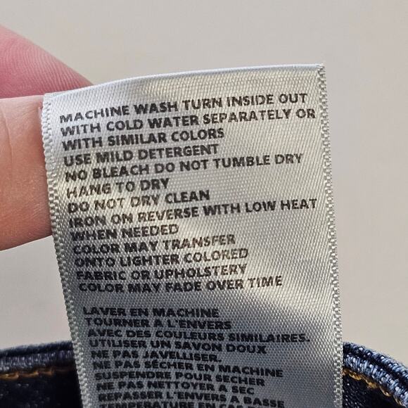 L'AGENCE Highline Distressed Skinny Jeans Size 23 High Rise Stretch Raw Hem Boho - Picture 8 of 11